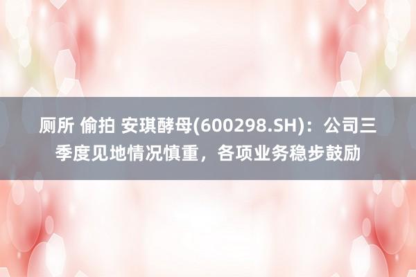 厕所 偷拍 安琪酵母(600298.SH)：公司三季度见地情况慎重，各项业务稳步鼓励