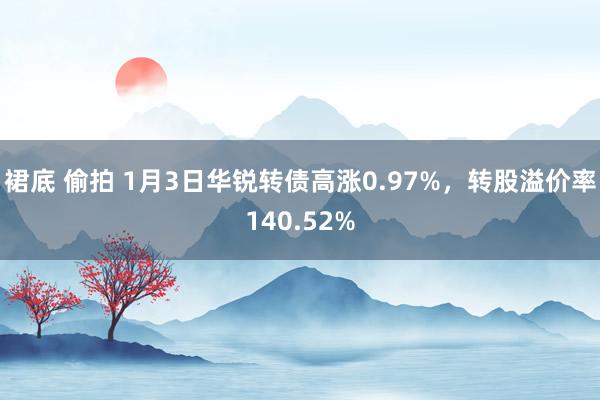 裙底 偷拍 1月3日华锐转债高涨0.97%，转股溢价率140.52%