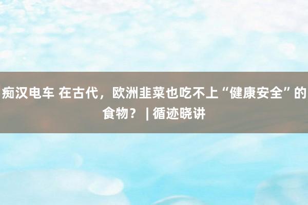 痴汉电车 在古代，欧洲韭菜也吃不上“健康安全”的食物？ | 循迹晓讲