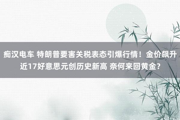 痴汉电车 特朗普要害关税表态引爆行情！金价飙升近17好意思元创历史新高 奈何来回黄金？